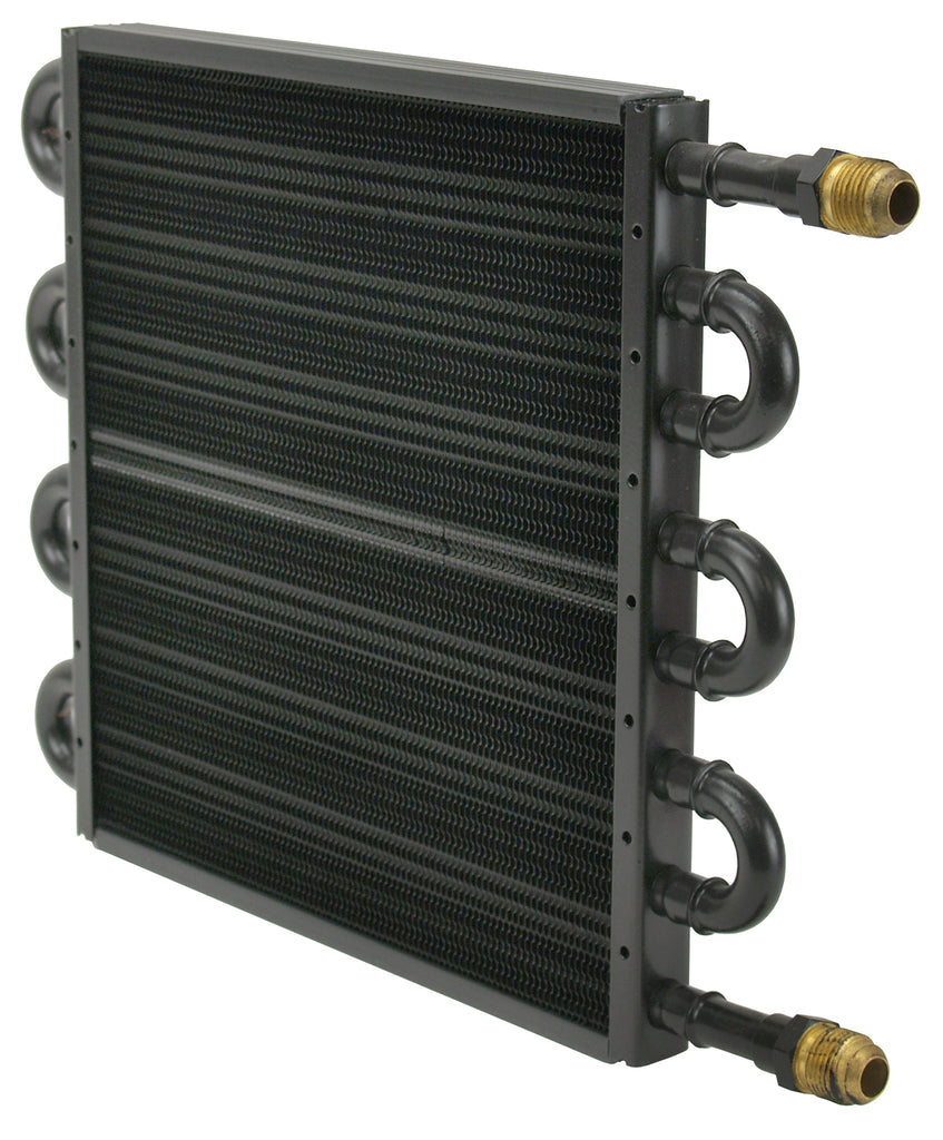Derale 15320 8 Pass 16" Tube & Fin Electra-Cool Replacement Cooler, -8AN