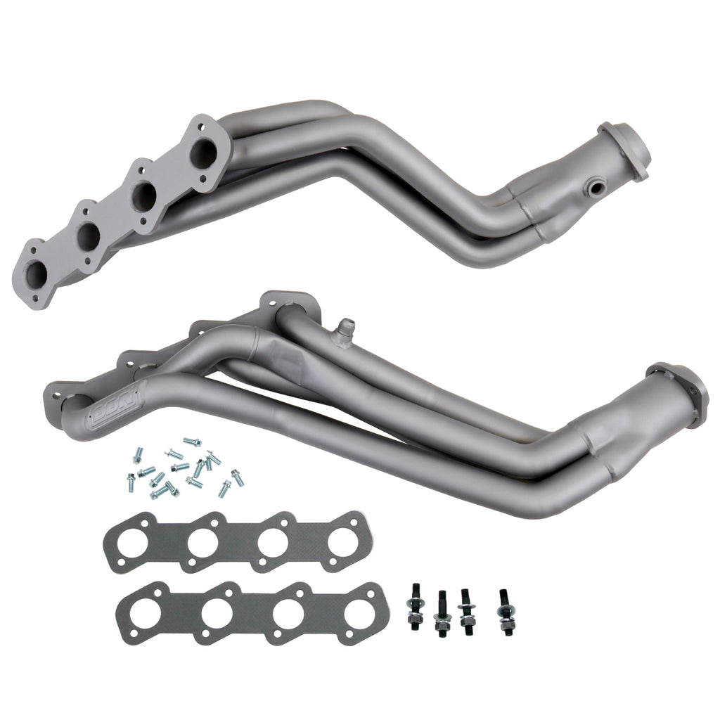 BBK Performance Parts 1541 1996-2004 MUSTANG 4.6L 2V GT/BULLIT 1-5/8 LONG TUBE HEADERS (TITANIUM CERAMIC) for Select Ford Mustang