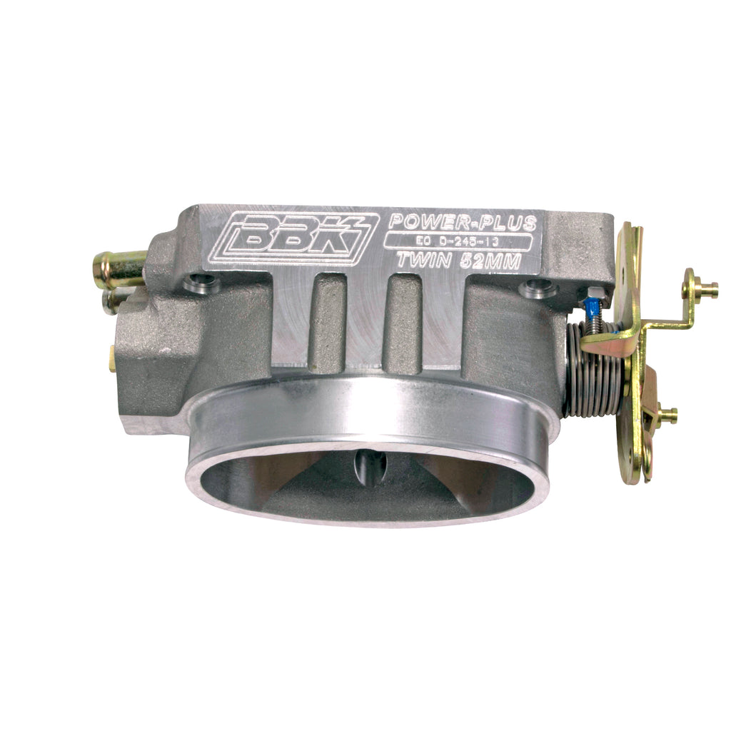 BBK Performance Parts 1543 1994-1997 GM LT-1 TWIN 52MM POWER PLUS THROTTLE BODY for Select Chevrolet Camaro, Chevrolet Corvette, Chevrolet Impala, Pontiac Firebird