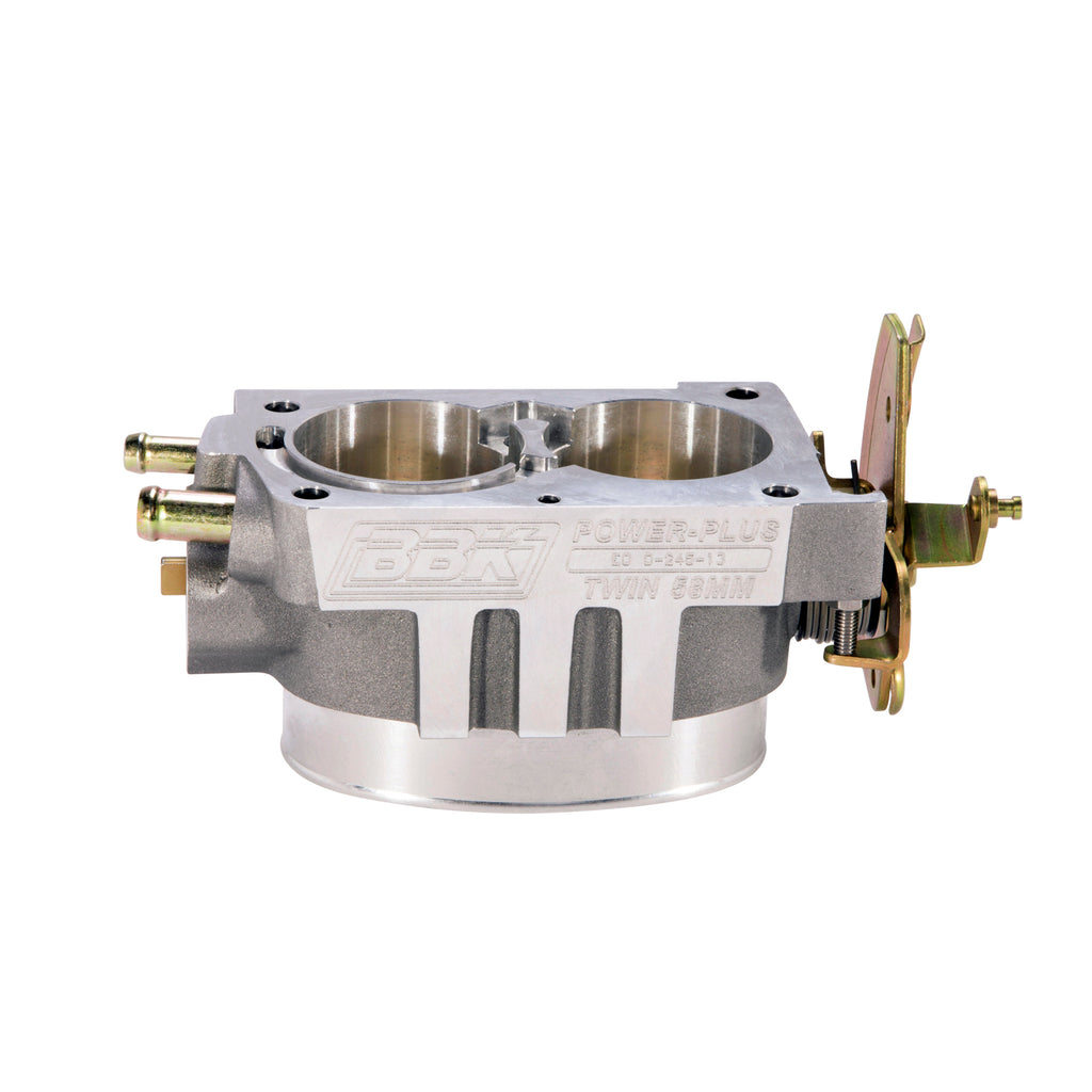 BBK Performance Parts 1544 1994-1997 GM LT-1 TWIN 58MM POWER PLUS THROTTLE BODY for Select Chevrolet Camaro, Chevrolet Corvette, Chevrolet Impala, Pontiac Firebird