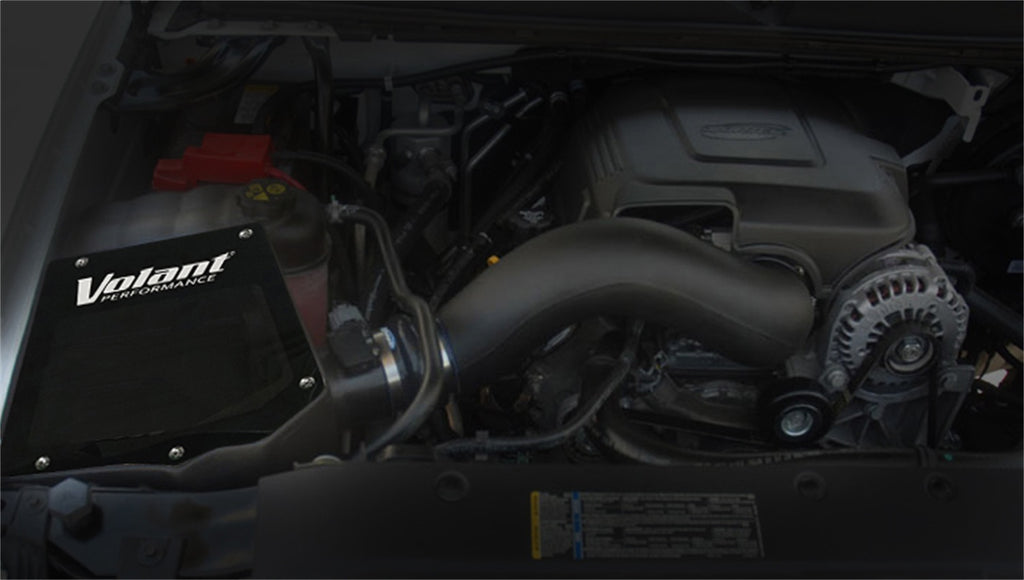 Volant 15453D Cold Air Intake Kit for Select Cadillac Escalade, Cadillac Escalade ESV, Cadillac Escalade EXT, Chevrolet Avalanche, Chevrolet Silverado 1500, Chevrolet Suburban 1500, Chevrolet Suburban 2500, Chevrolet Tahoe, GMC Sierra 1500, GMC Yukon,