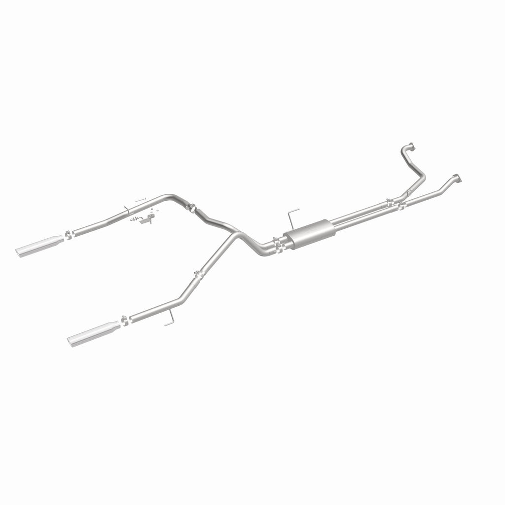 MagnaFlow Exhaust Products 15582 Street Series Polished Cat-Back System for Select Nissan TITAN