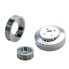 Load image into Gallery viewer, BBK Performance Parts 1554 1994-1995 MUSTANG 5.0 3 PC UNDER DRIVE PULLEY KIT (ALUMINUM). for Select Ford Mustang