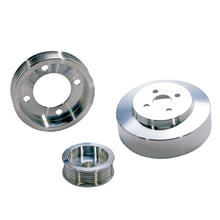 Load image into Gallery viewer, BBK Performance Parts 1554 1994-1995 MUSTANG 5.0 3 PC UNDER DRIVE PULLEY KIT (ALUMINUM). for Select Ford Mustang