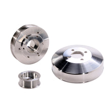 Load image into Gallery viewer, BBK Performance Parts 15550 1997-2004 FORD 4.6L/5.4L F-SERIES/EXPED 3 PC UNDER DRIVE PULLEY KIT (ALUMINUM) for Select Ford F-150, Ford F-150 Heritage, Ford F-250, Ford F-250 Super Duty, Ford F-350, Ford F-350 Super Duty