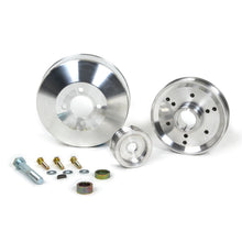 Load image into Gallery viewer, BBK Performance Parts 1555 1996-2001 MUSTANG GT/COBRA 3 PC UNDER DRIVE PULLEY KIT (ALUMINUM) for Select Ford Mustang