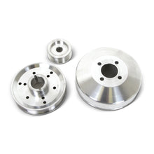 Load image into Gallery viewer, BBK Performance Parts 1555 1996-2001 MUSTANG GT/COBRA 3 PC UNDER DRIVE PULLEY KIT (ALUMINUM) for Select Ford Mustang