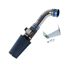 Load image into Gallery viewer, BBK Performance Parts 1556 1986-1993 MUSTANG 5.0 COLD AIR INTAKE NON-FENDERWELL (Powder Coated Chrome) for Select Ford Mustang