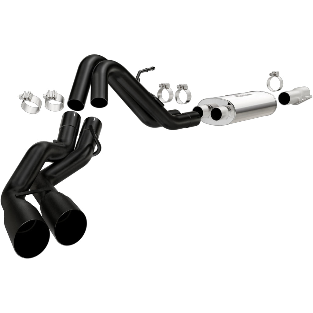 MagnaFlow Exhaust Products 15366 Street Series Black Coated Cat-Back System for Select Ford F-150