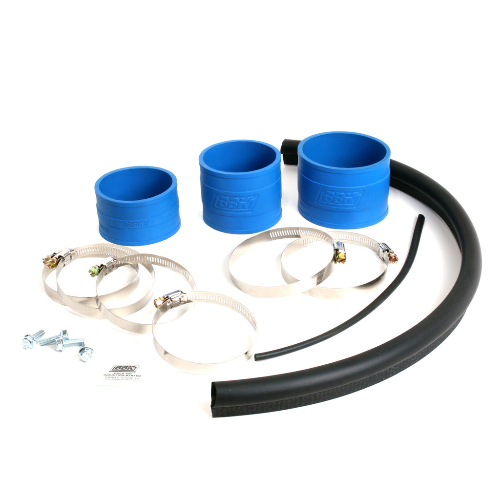 BBK Performance Parts 15575 1986-1993 MUSTANG 5.0 FENDERWELL COLD AIR INTAKE (BLACKOUT FINISH) for Select Ford Mustang