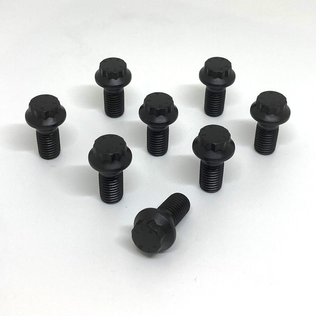McLeod 1558 Crank Bolts: 11mm x 1.5: GM: Set of 8 for Select Cadillac CTS, Chevrolet Camaro