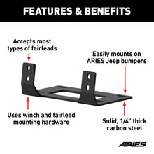 Load image into Gallery viewer, ARIES 15600FB Winch Fairlead Mount