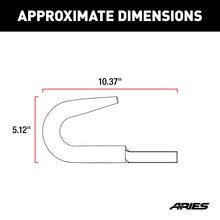Load image into Gallery viewer, ARIES 15600TW Bolt-On Bumper Tow Hook (9,000 lbs.)