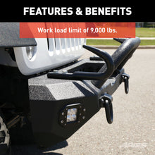 Load image into Gallery viewer, ARIES 15600TW Bolt-On Bumper Tow Hook (9,000 lbs.)