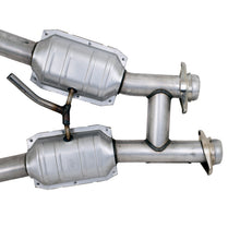Load image into Gallery viewer, BBK Performance Parts 1563 1994-1995 MUSTANG GT/COBRA 2.5 FULL H PIPE W/HIGH FLOW CATALYTIC CONVERTERS for Select Ford Mustang