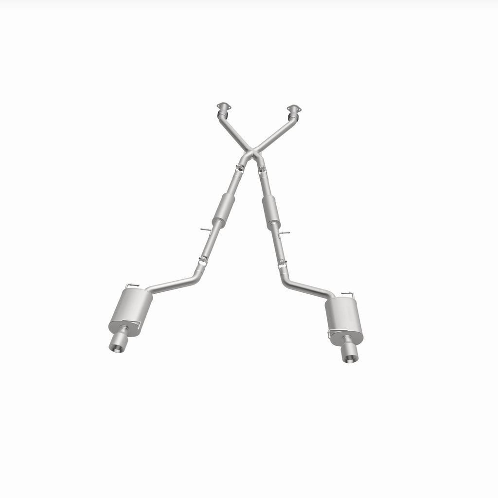 MagnaFlow Exhaust Products 16862 Street Series Polished Cat-Back System for Select INFINITI G35, INFINITI G37