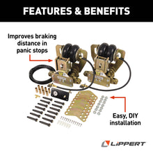 Load image into Gallery viewer, CURT 1565391 Lippert Center Point® Air-Ride RV Suspension System - Tandem Axle Configuration