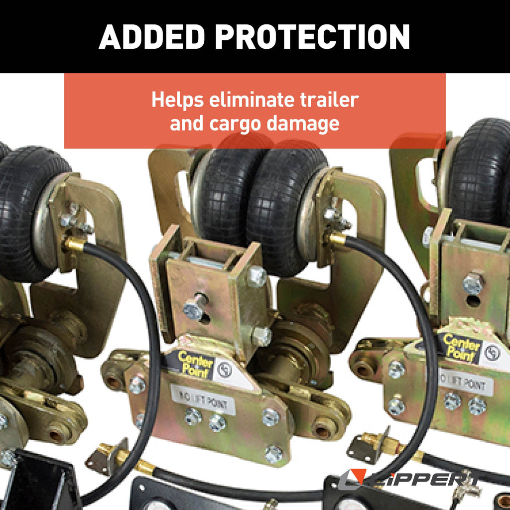 CURT 1565401 Lippert Center Point® Air-Ride RV Suspension System - Triple Axle Configuration