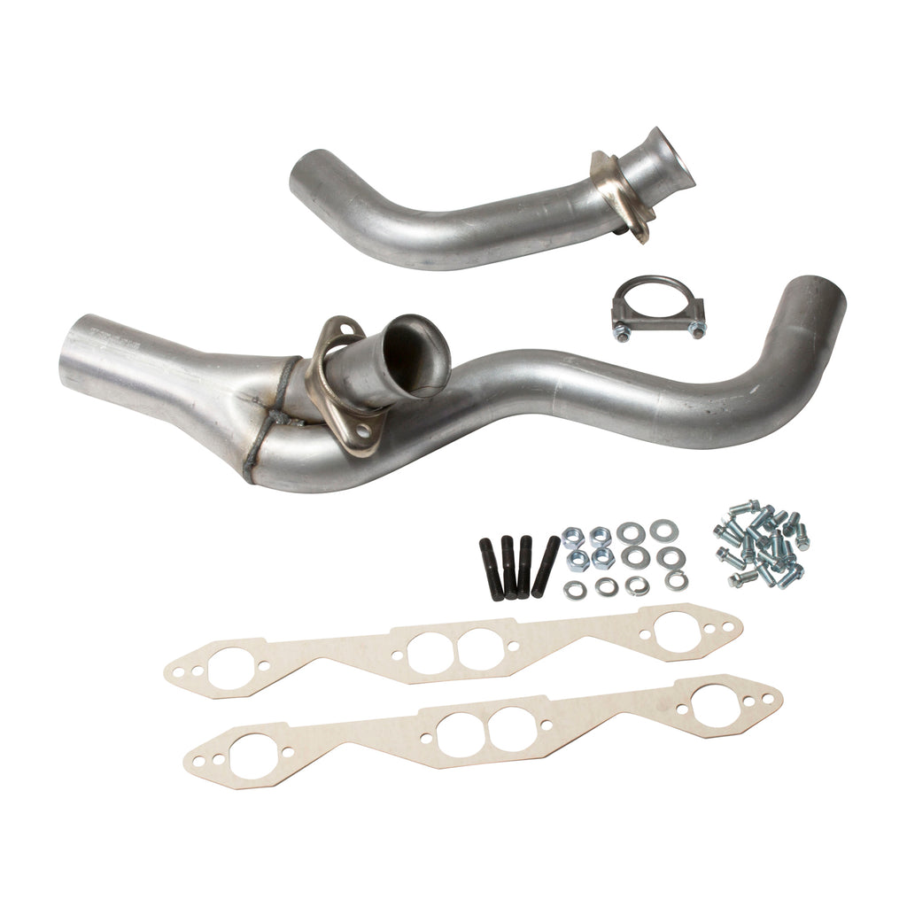 BBK Performance Parts 15670 1994-1995 GM LT-1 SINGLE CAT 1-5/8 SHORTY HEADERS (POLISHED SILVER CERAMIC) for Select Chevrolet Camaro, Pontiac Firebird
