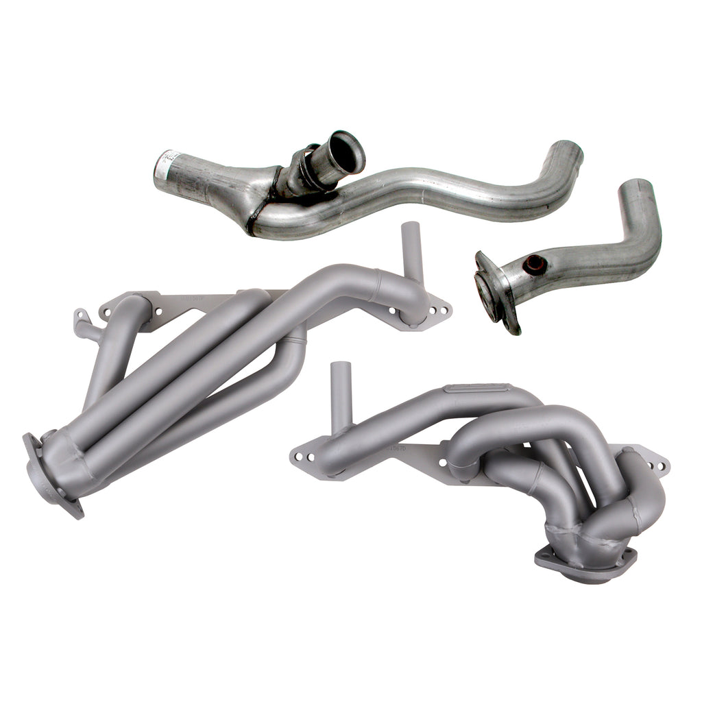 BBK Performance Parts 1567 1994-1995 GM LT-1 SINGLE CAT 1-5/8 SHORTY EXHAUST HEADERS (TITANIUM CERAMIC) for Select Chevrolet Camaro, Pontiac Firebird