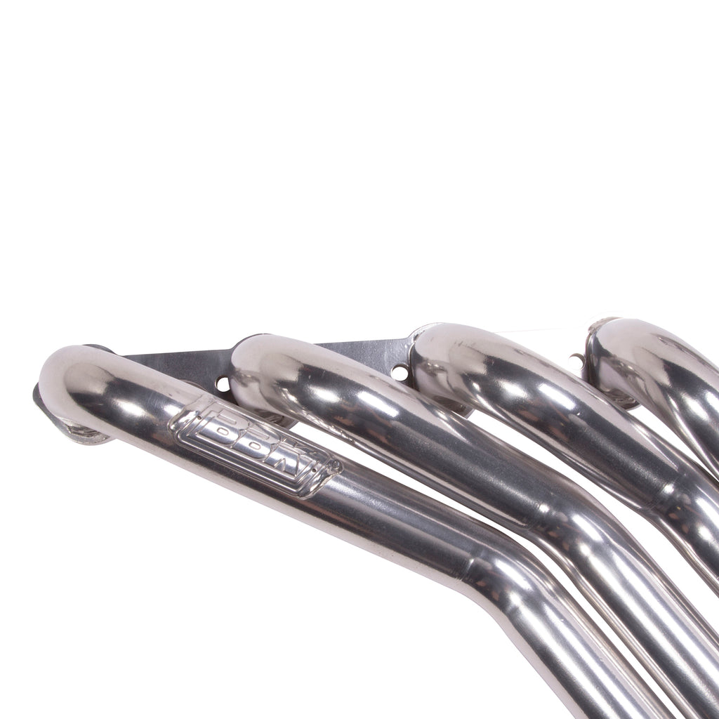 BBK Performance Parts 15690 1986-1993 MUSTANG 1-3/4 LONG TUBE 351W SWAP HEADERS (POLISHED SILVER CERAMIC) for Select Ford Mustang