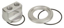 Load image into Gallery viewer, Derale 15705 Standard Engine Spin On Adapter with 1/2" NPT Ports, 13/16"-16 Engine Thread for Select AM General Hummer, American Motors Concord, American Motors Eagle, American Motors Spirit, Avanti II, Buick Allure, Buick Apollo, Buick Century, Buick