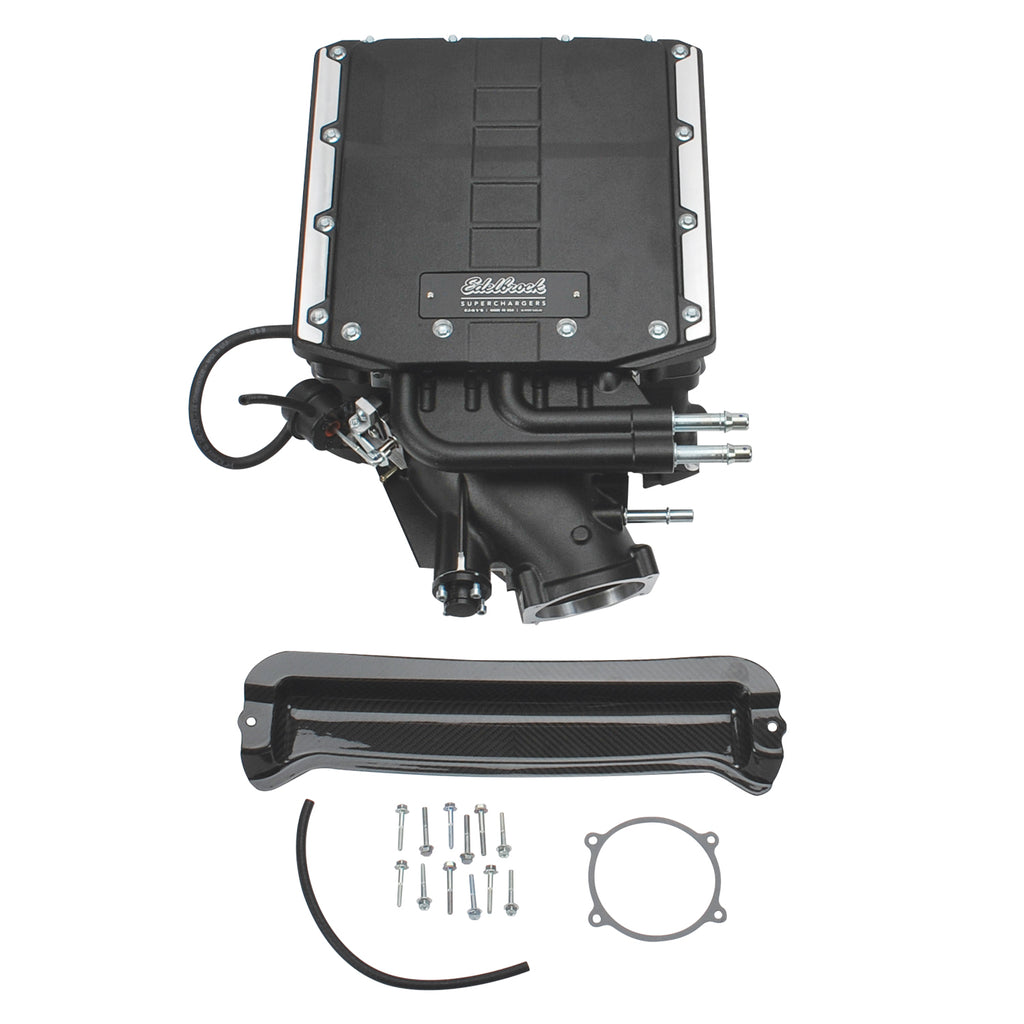 Edelbrock 157340 Edelbrock Pro-Tuner Supercharger #157340 For 2015-19 Corvette Z06 LT4 W/O Tune for Select Chevrolet Corvette