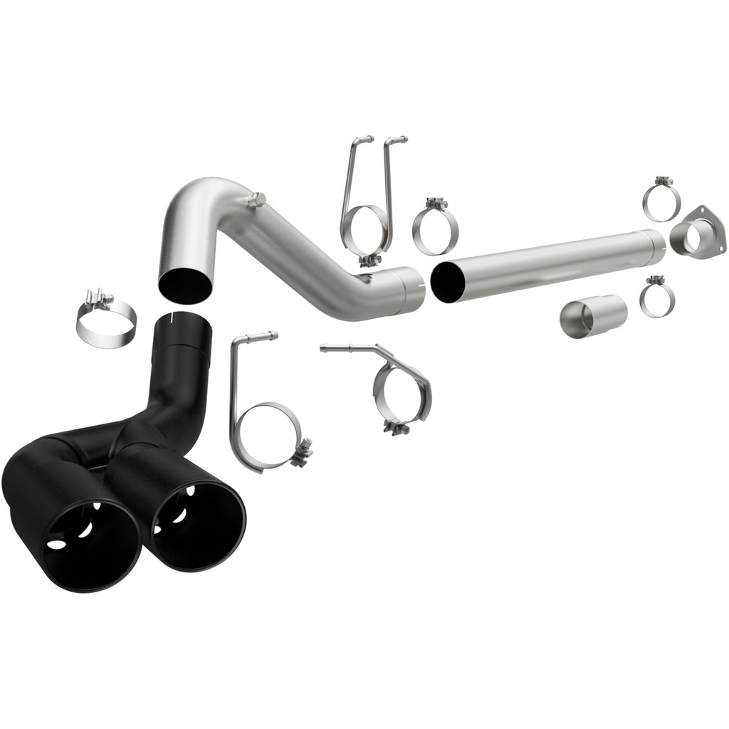 MagnaFlow Exhaust Products 17068 Black DPF Series Diesel 4 in DPF Back for Select Ford F-250 Super Duty, Ford F-350 Super Duty