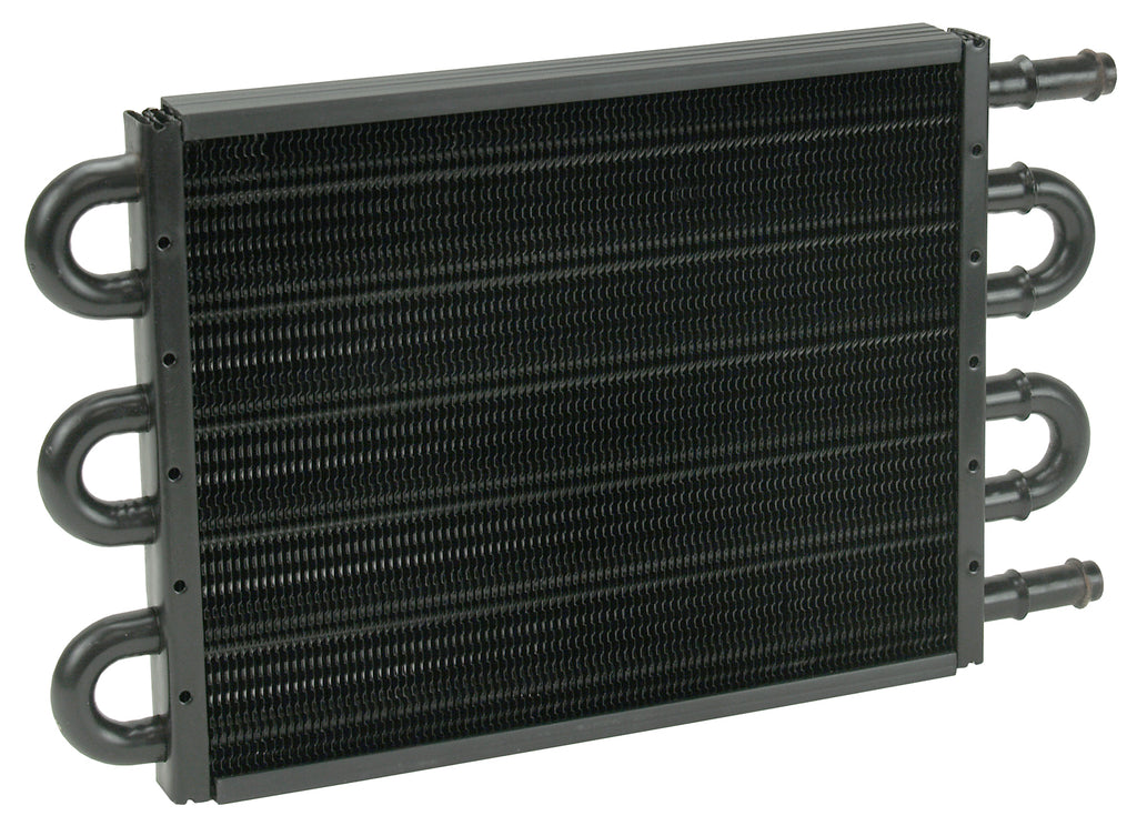 Derale 15831 6 Pass Econo-Cool Tube & Fin Replacement Cooler, 1/2" Barb Inlets
