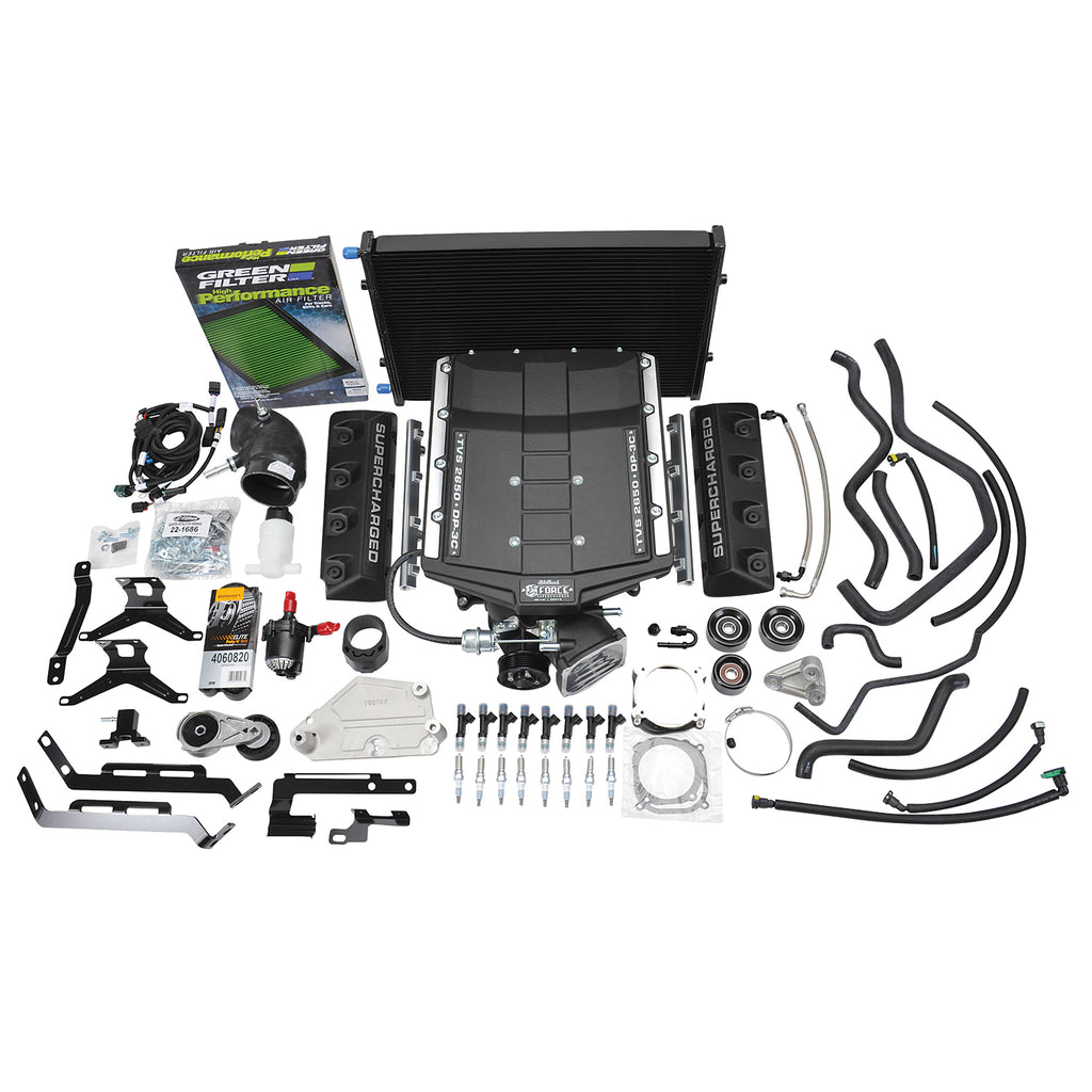 Edelbrock 158380 Edelbrock Supercharger Kit W/O TUNER #158380 for 2015-17 Ford Mustang 5.0L for Select Ford F-150