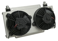 Load image into Gallery viewer, Derale 15840 19 Row Hyper-Cool Dual Cool Remote Fluid Cooler, -8AN