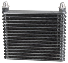 Load image into Gallery viewer, Derale 15851 13 Row Atomic-Cool Plate &amp; Fin Replacement Oil Cooler, -8AN