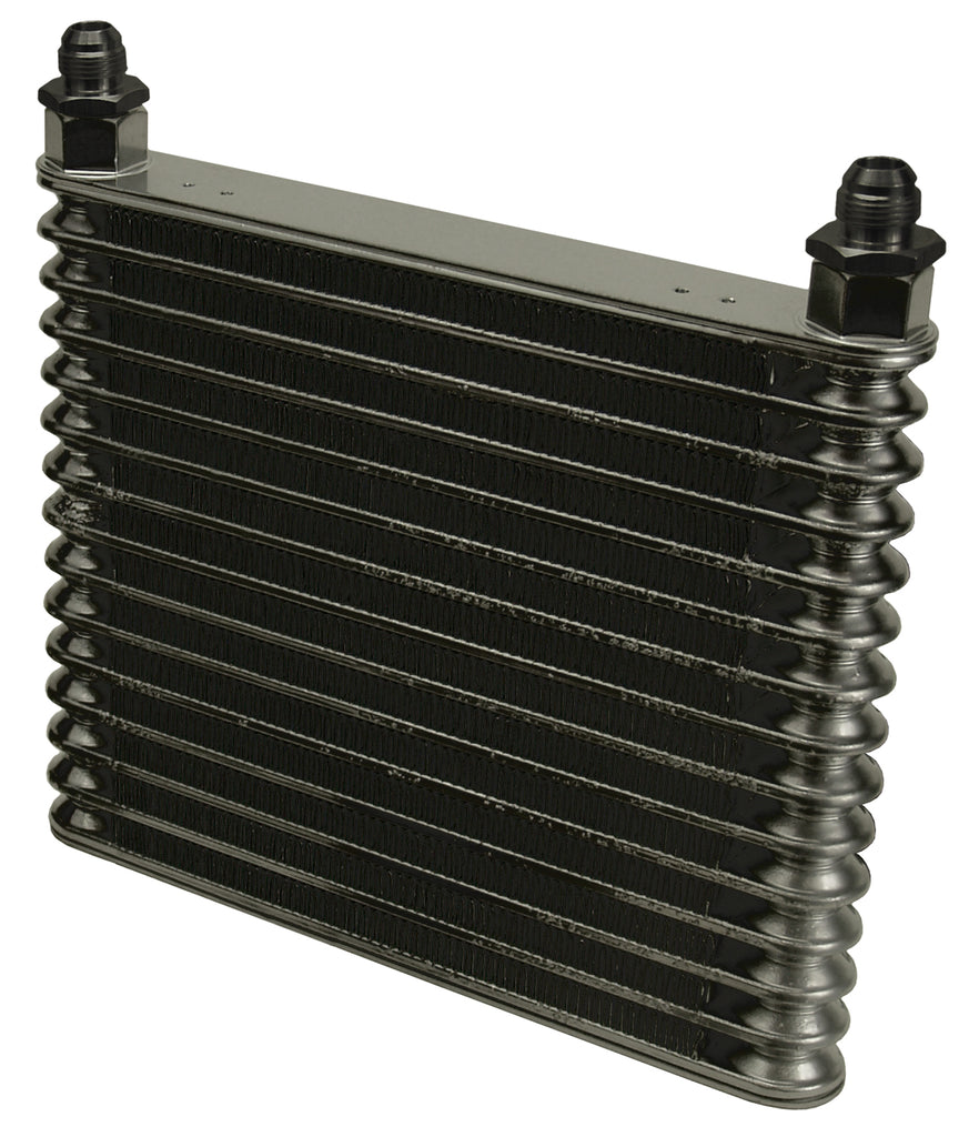 Derale 15851 13 Row Atomic-Cool Plate & Fin Replacement Oil Cooler, -8AN