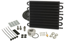 Load image into Gallery viewer, Derale 15903 4 &amp; 6 Pass Dual Circuit Tube&amp;Fin Cooler, 11/32" &amp; 1/2" Barb