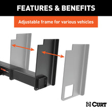 Load image into Gallery viewer, CURT 15903 Universal Weld-On Trailer Hitch, 2" Receiver (18" to 60" Frames, 11-1/2" Drop)