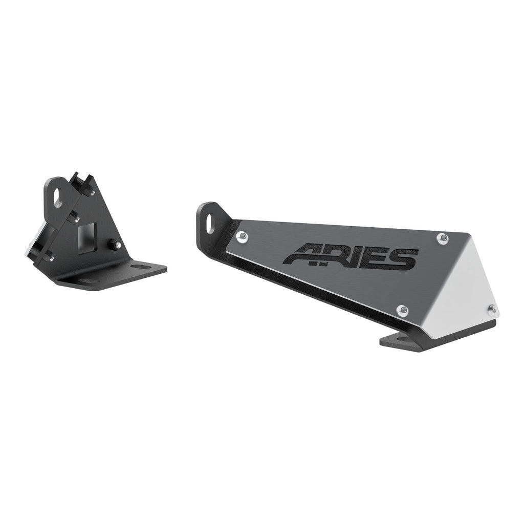 ARIES 15912 Jeep JK Hood Light Mounting Brackets for Select Jeep Wrangler