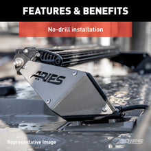 Load image into Gallery viewer, ARIES 15912 Jeep JK Hood Light Mounting Brackets for Select Jeep Wrangler