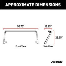 Load image into Gallery viewer, ARIES 15914 Jeep JK Roof Light Mounting Brackets/Crossbar - Truck Part Superstore