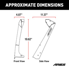 Load image into Gallery viewer, ARIES 15915 Jeep TJ Roof Light Mounting Brackets for Select Jeep Wrangler