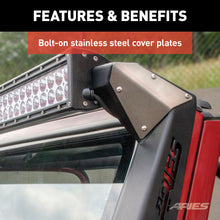 Load image into Gallery viewer, ARIES 15915 Jeep TJ Roof Light Mounting Brackets for Select Jeep Wrangler