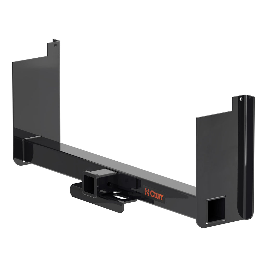 CURT 15924 Universal Weld-On Trailer Hitch, 2-1/2" Receiver (Up to 44" Frames, 18" Drop)