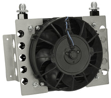 Load image into Gallery viewer, Derale 15950 15 Row Atomic Cool Plate &amp; Fin Remote Transmission Cooler Kit, -8AN