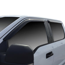 Load image into Gallery viewer, 15C-F15017C-F250F350-Supercrew-Superduty-Tape-On-Wind-Deflector-4Pc-Smoke
