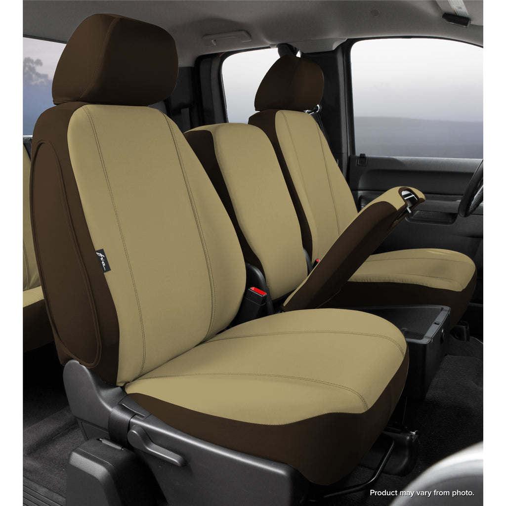 15C-F15017C-F250F350F450F550-Seat-Protector-Custom-Seat-Cover-Front-Split-Seat-402040-Taupe