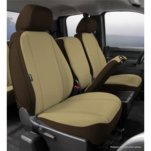 Load image into Gallery viewer, 15C-F15017C-F250F350F450F550-Seat-Protector-Custom-Seat-Cover-Front-Split-Seat-402040-Taupe