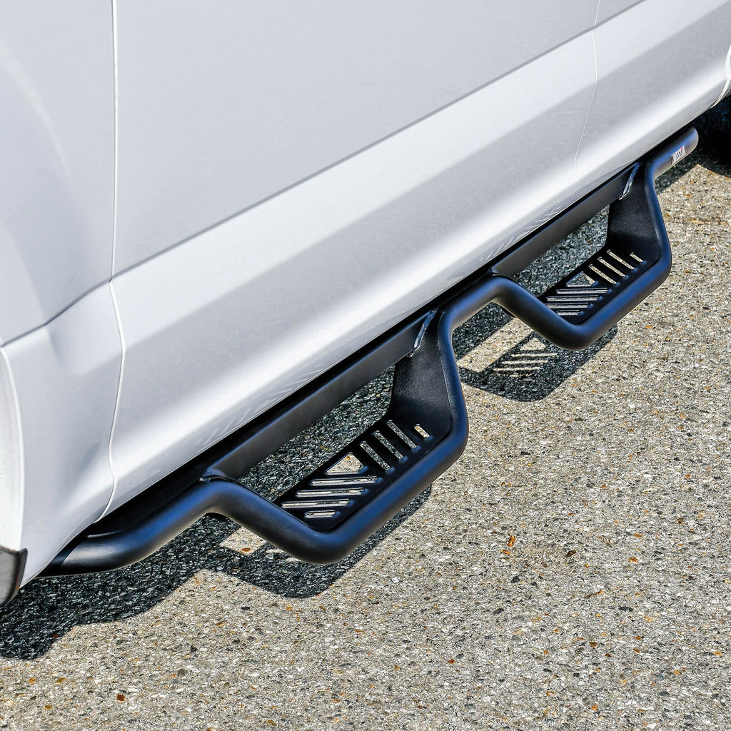 15C-F15017C-Supercab-F250350-Outlaw-Drop-Nerf-Step-Bars-Textured-Black