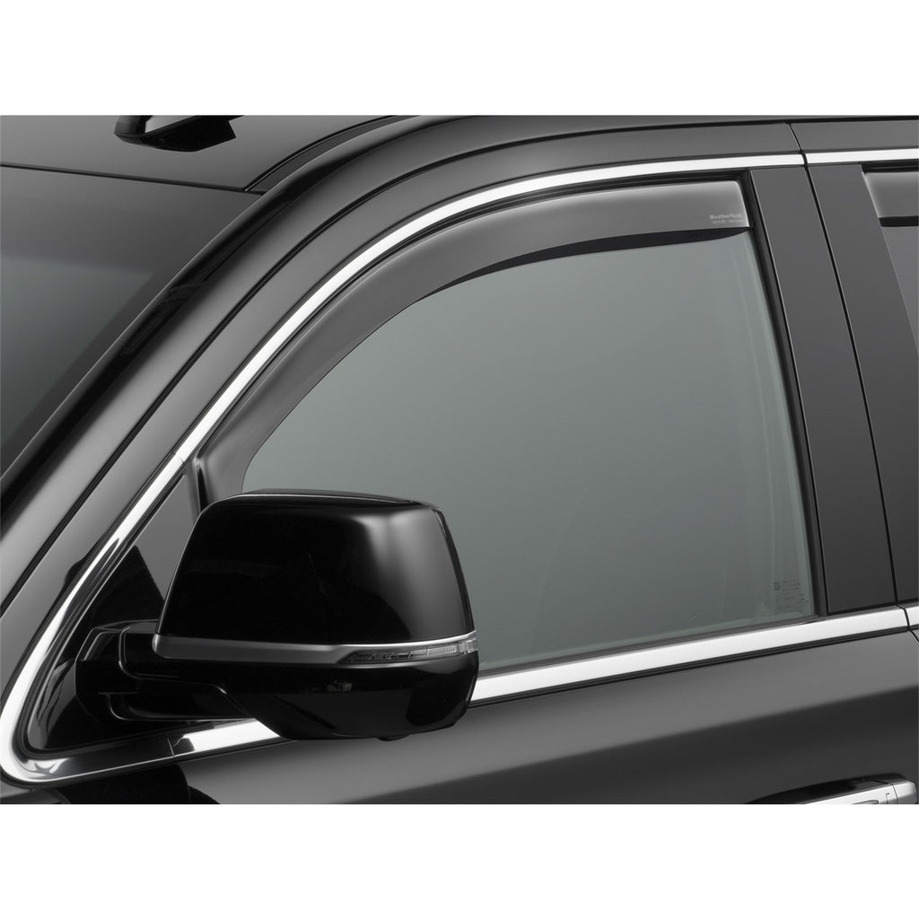 15C-TahoeSuburbanYukonEscalade-Front-Side-Window-Deflectors-Dark-Smoke