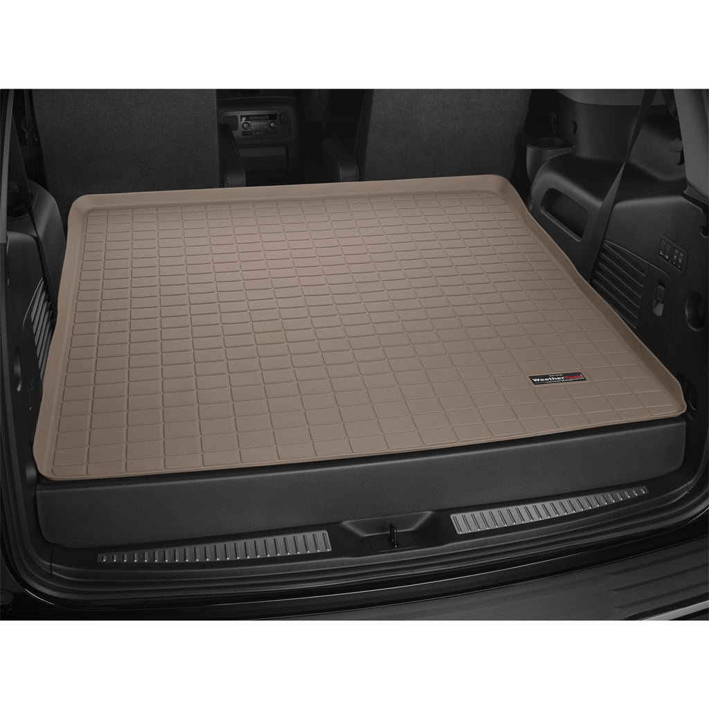 15C-TahoeYukonYukon-DenaliEscalade-Behind-2Nd-Row-Cargo-Liner-Tan