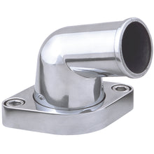 Load image into Gallery viewer, 15Deg-Swivel-Style-Water-Neck;-O-Ring-Sealsb-And-Bb-Chevy-V8--Polished-Aluminum