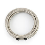 Mishimoto MMSBH-10180-CS -10AN Braided Line, Stainless Steel - 15ft